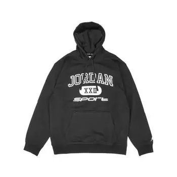 Jordan Спортивная толстовка с капюшоном Dri-FIT Crossover Outdoor Casual Sports Hoodie для мужчин, черная FV8627-010 2XL
