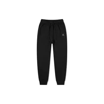 Jordan Спортивные брюки Essential с вышитым логотипом и шнурком, мужские брюки, черные DQ7340-010 XL