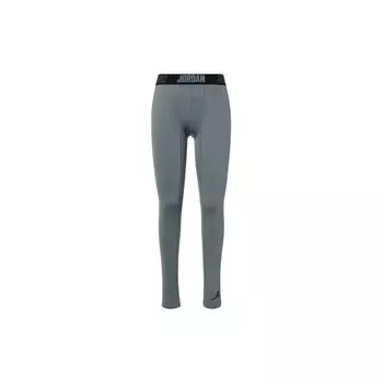 Jordan Спортивные брюки Slim Fit Letter Print Мужские низы Серые 642348-091 M