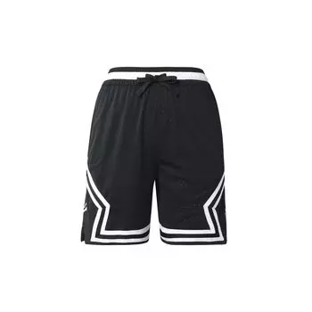 Jordan Спортивные повседневные дышащие баскетбольные шорты Dri-Fit в полоску, мужские шорты черного цвета DH9076-010 S