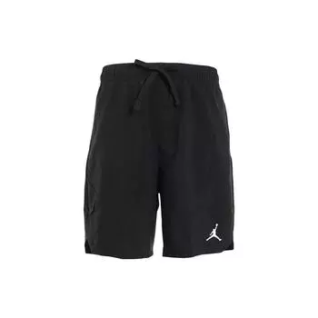Jordan Спортивные повседневные шорты с логотипом и средней талией, черные, DV9790-010 S