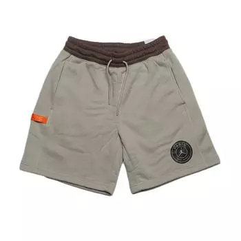 Jordan Спортивные повседневные шорты с принтом Женские плавки Серые DZ3270-230 XS