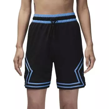 Jordan Спортивные шорты для баскетбола FW24 Dri-FIT с цветным блоком и логотипом, дышащие, быстросохнущие, удобные, со средней посадкой, мужские шорты черного цвета DX1488-017 L