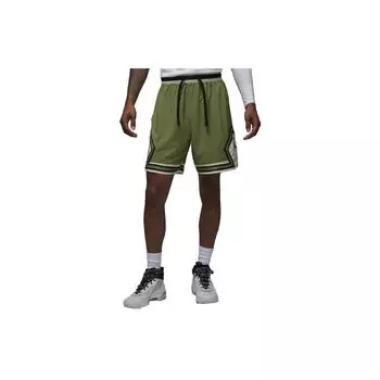 Jordan Спортивные шорты Dri-FIT Sport с контрастными ремешками, мужские шорты оливкового цвета FB7580-340 L