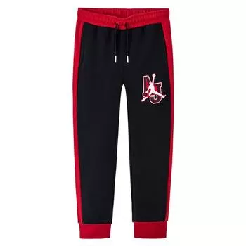 Jordan Спортивные штаны унисекс с вышитым логотипом, черные JD2112113GS-001