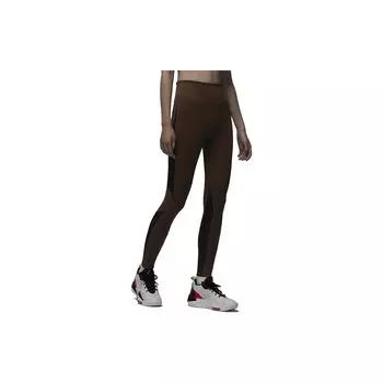 Jordan Спортивные Технологические Контрастные Эластичные Повседневные Быстросохнущие Спортивные Штаны Женские Брюки Surprise-Cocoa FB4648-259 M