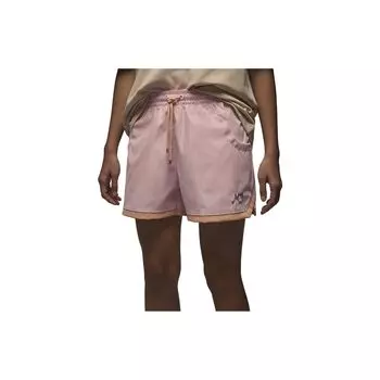 Jordan Спортивные тканые шорты Color Block, женские шорты светло-розового цвета DZ3344-610 XL