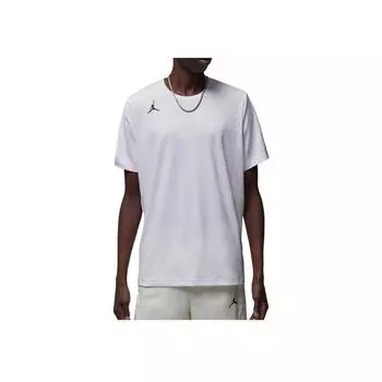 Jordan Sports Lifestyle Series Fashion Simple Round Neck Breathable Short Sleeve T-Shirt Men Tops White DQ7899-135 M