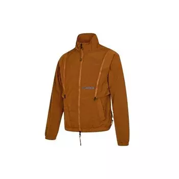 Jordan Sportswear Series Съемная куртка с длинным рукавом с логотипом и воротником-стойкой Мужская куртка Оранжевая DH3289-220 XL