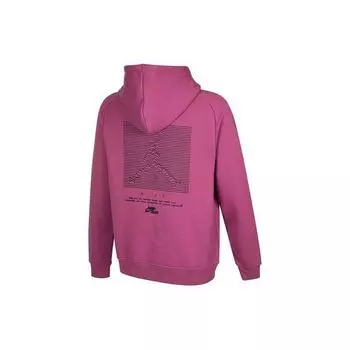 Jordan SS22 с логотипом и принтом, повседневная спортивная толстовка с капюшоном на флисовой подкладке, мужские топы, фиолетово-красный DJ0212-507 L