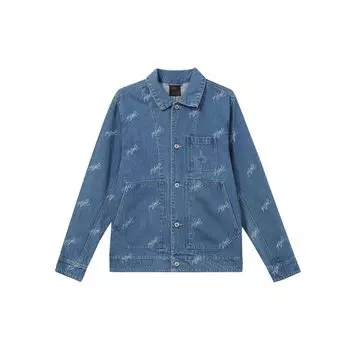 Jordan SS24 Flight Series тканая повседневная куртка с вышитым логотипом, мужская куртка королевского синего цвета FN4650-436 L