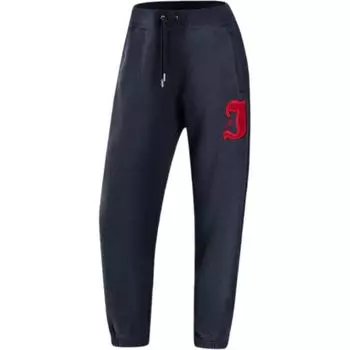 Jordan Свободные мягкие повседневные брюки Flight Fleece со шнуровкой, женские брюки черного цвета FV7069-010 S