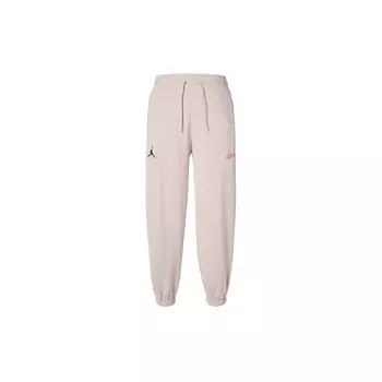 Jordan Свободные спортивные штаны с вышивкой Love Drawstring, женские спортивные штаны Fossil-Lime FD4804-292 L
