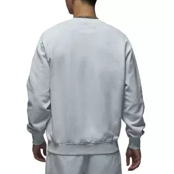 Jordan Tatum Crew Neck Comfortable Casual Sweatshirt Men sweatshirt Light-Blue Gray HF7846-028 S