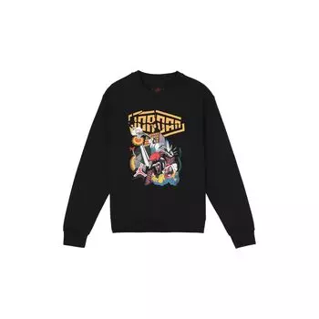 Jordan Толстовка с капюшоном DNA Fleece с забавным принтом для мужчин, черная DC9616-010 M