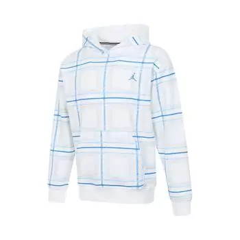 Jordan Толстовка с капюшоном из флиса MJ Essential Holiday, мужская, белая, FV7459-100 M