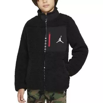 Jordan Удобная теплая приталенная куртка Детская верхняя одежда Черный DO3646-010 XL