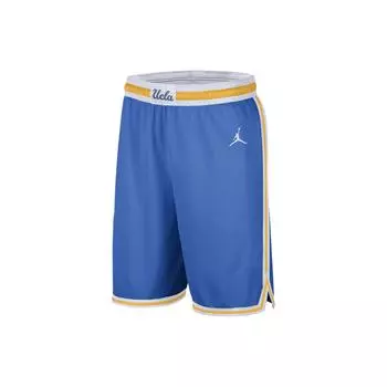 Jordan Удобные баскетбольные шорты College Dri-FIT UCLA Logo Color Block, мужские шорты Signal-Blue DM5639-403 M