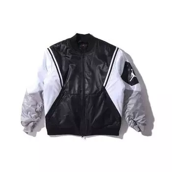 Jordan Wings MA-1 V-Back Color-Back Куртка Мужская Верхняя одежда Черный CD5458-010 S