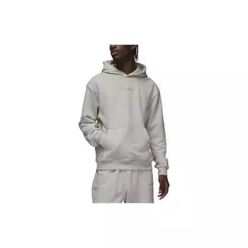 Jordan Wordmark Collaboration Pure Logo Толстовка с капюшоном с длинным рукавом Мужские топы Серый FJ1967-050 S
