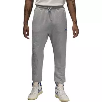 Jordan X Awake NY Collaboration FW24 Модные мягкие, приятные для кожи, минималистичные, удобные, трикотажные спортивные брюки, мужские низы, серые FQ5446-091