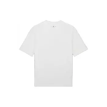 Jordan x J Balvin Collaborative Series FW23 Футболка с короткими рукавами и принтом Pure Logo Топы унисекс Белые FV1380-100 XXXL