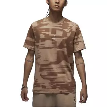 Jordan X MVP Printed Pullover Crew Neck Удобная мягкая футболка с коротким рукавом Мужские топы из льна FZ1918200 M
