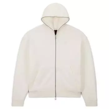 Jordan X Travis Scott FW24 Модная толстовка с капюшоном на молнии с длинным рукавом, унисекс, белые толстовки DZ5501-133 L
