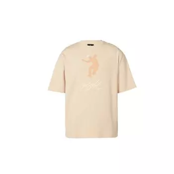 Jordan x Union Union x Jordan Future Is Now Capsule Collection Дышащая футболка с круглым вырезом и короткими рукавами с буквенным принтом Мужские топы цвета хаки DM2840-268 L