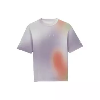 Jordan XJ Balvin Collab FW23 Футболка с круглым вырезом с градиентом Топы унисекс Светло-фиолетовый FJ6142-630 XS