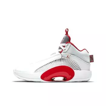 Jordan XXXV Fire Red (White Sole)