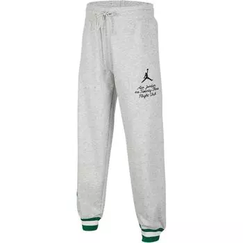Jordan Youth Knit Sports Pants Air FW24 Court Of Legends Series Casual Simple Drawstring Tapered Kids bottoms Light-Gray IB8390-022 L