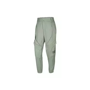 Jordan Женские брюки Essentials Utility, однотонные, дышащие, с манжетами, повседневные, серо-паровые CW6452-006 XL