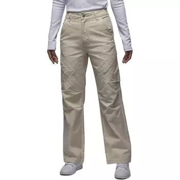 Jordan Женские брюки-карго Chicago Durable Canvas с несколькими карманами, свободного кроя, светло-коричневые FV7099203 XL