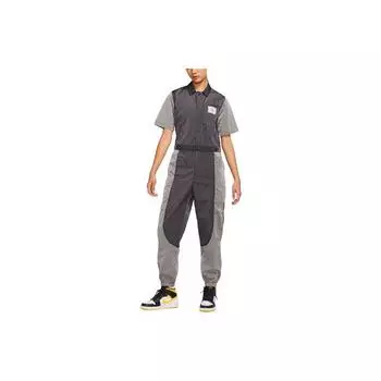 Jordan Женский комбинезон Essentials Woven Logo Waist Cinched Utility, цвет Lightning-Gray DD7064-082 M