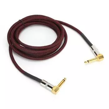 JORINDO Гитарный аудиокабель 6,35 мм, шнур усилителя 1/4 дюйма, линия подключения инструмента 3 м / 9,8 футаJD6214 JD6214