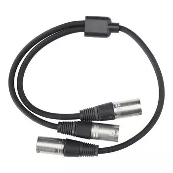 JORINDO JD60711 XLR Male to Dual XLR Male Cable YType Splitter Microphone Cable