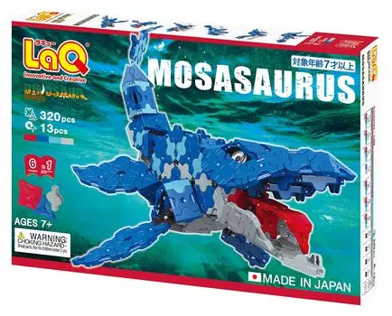 Йоширицу LaQ Мир динозавров Мозазавр синий
