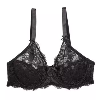 Josy Женский бюстгальтер без чашечки RODIER 115E чёрный