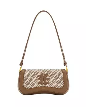 Joy Bag Small Shoulder Bag Adjustable Strap Mini Crossbody Bag Style Bag Floral [JW PEI] Women s 90 s (Brown Pattern)