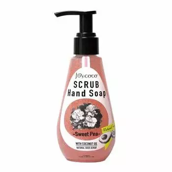 Joy Coco Scrub Мыло для рук Душистый горошек Великолепный весенний аромат 200 мл (х 1)