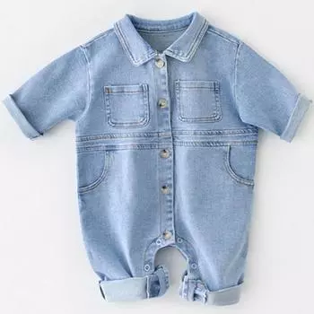 Joy Multi Baby Jumpsuit Pocket Pocket, лучшая детская одежда в Корее