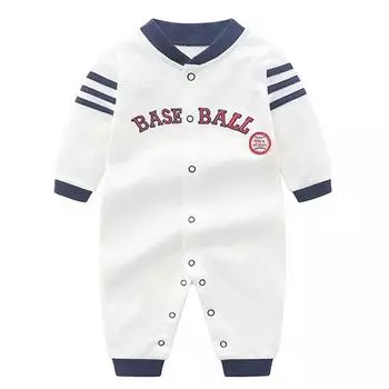 Joy Multi Baseball Бейсбол Три длинных цвета с длинными рукавами, космический костюм, размер 3M, лучшая детская одежда в Корее