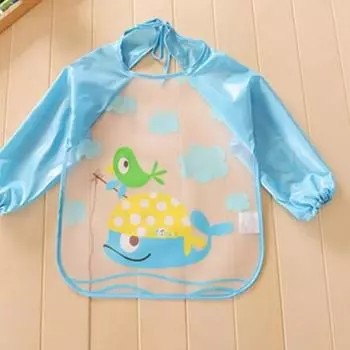 Joy Multi водонепроницаемый нагрудник для младенцев, кита и птицы, 1 шт., 1 шт.