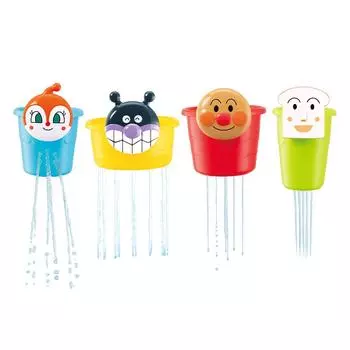 Joy Palette Anpanman NEW Shower cup that can be stacked in the bath (JOYPALETTE)