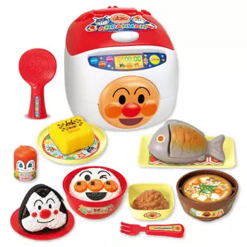 Joy Palette Anpanman Onigiri тоже плотный! Он взлетел! Набор японских блюд Chatty, Hunky and Genki 100 Bai SP