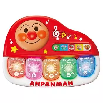 Joy Palette Anpanman Play for the first Kirapika Iku brain baby piano time!
