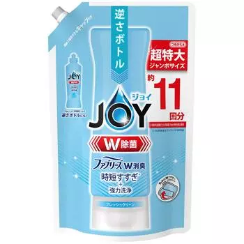 Joy W Дезинфицирующее моющее средство для посуды W Дезодорирующее Fresh Clean Сменный блок [Большая емкость] 1425 мл
