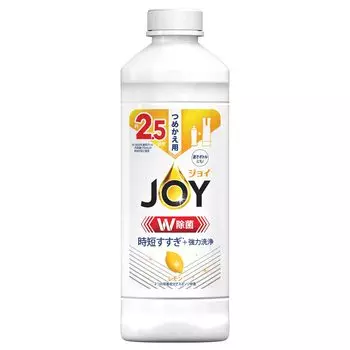 Joy W Дезинфицирующее моющее средство для посуды Лимонный наполнитель 325 мл