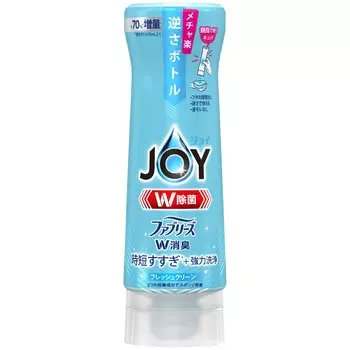 Joy W Дезинфицирующее моющее средство для посуды W Дезодорирующий перевернутый флакон Fresh Clean Основной блок 290 мл